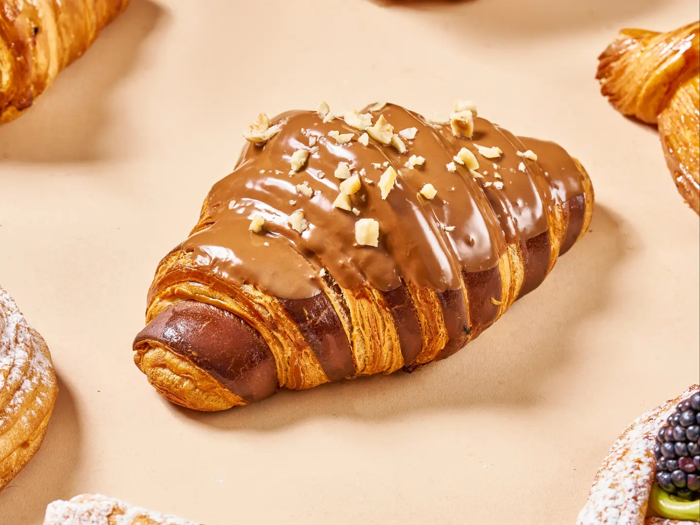 كرواسون الشوكولاتة