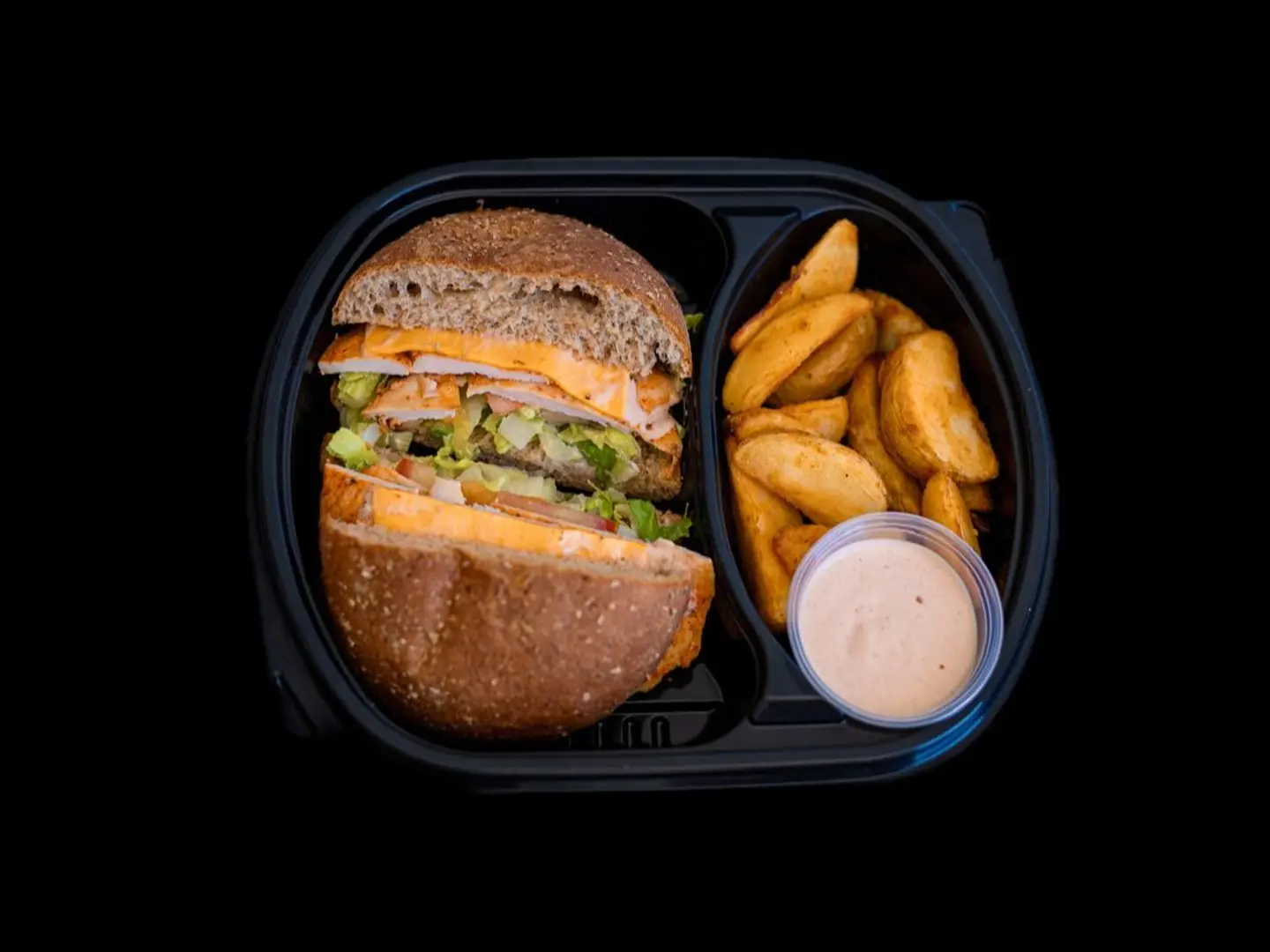 Double Chicken Burger