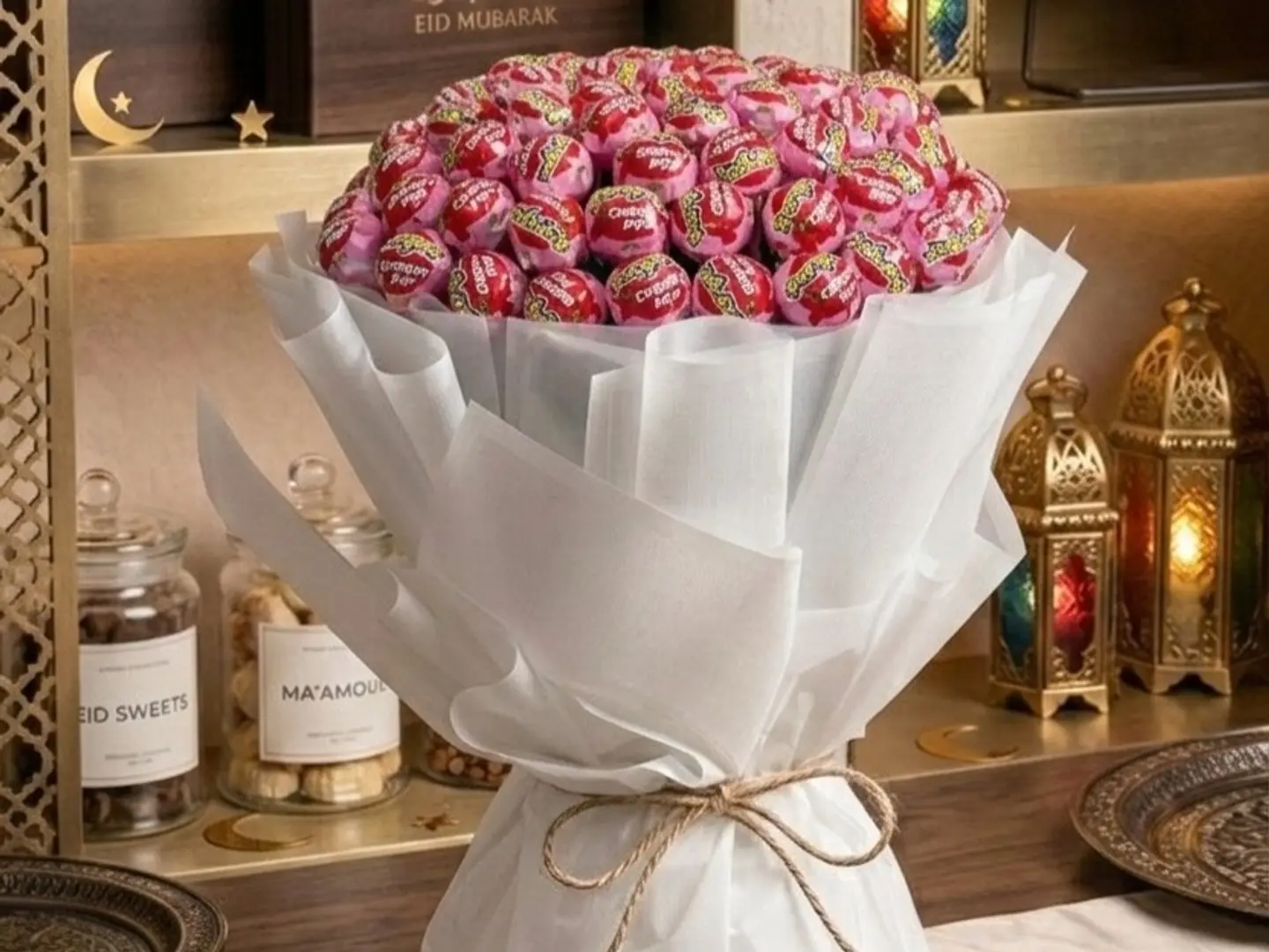 بوكية لولي وردي