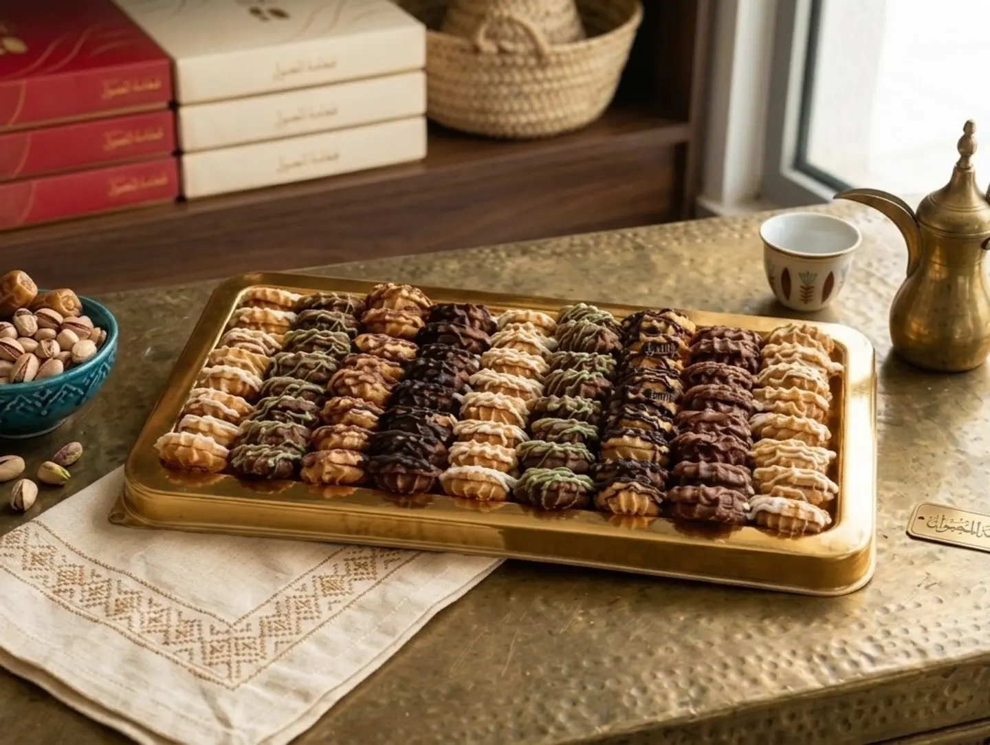 Large Garnished Petit Four