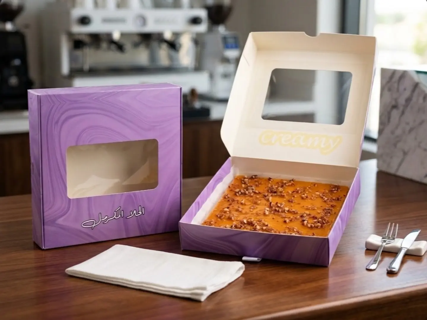 حلا المكرمل الاصفر