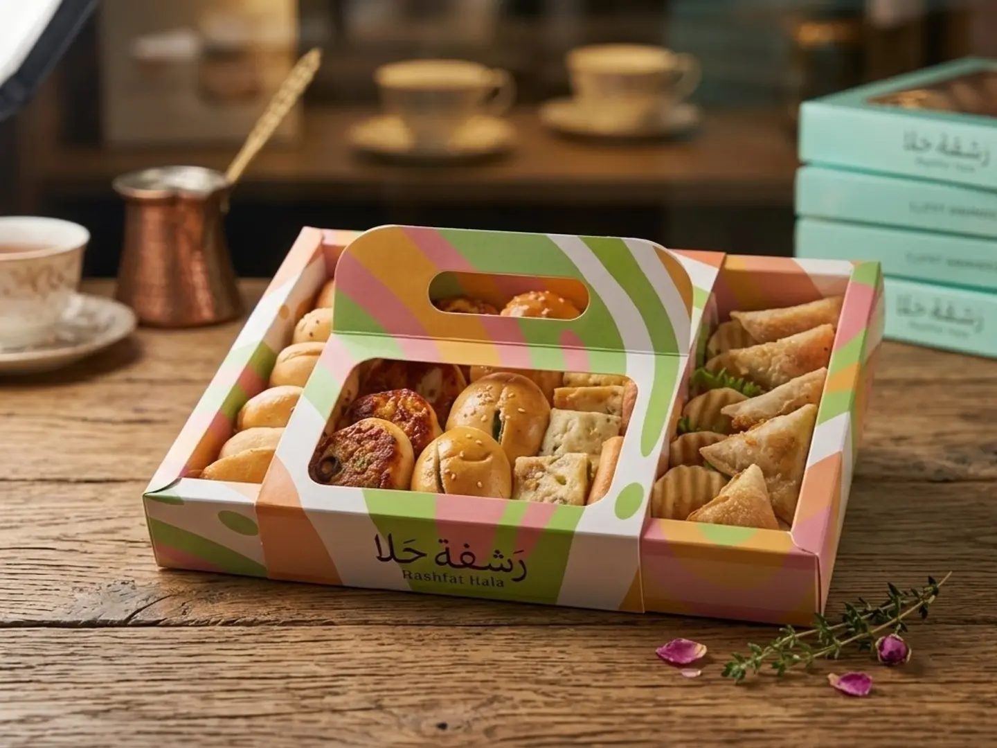 بوكس فطائر رشفة