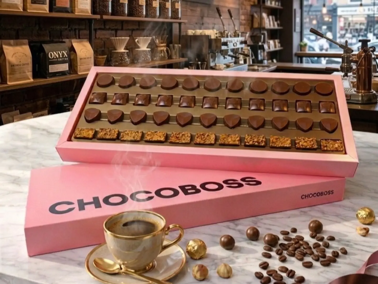 شوكولاتة كرانشي ارتفاع