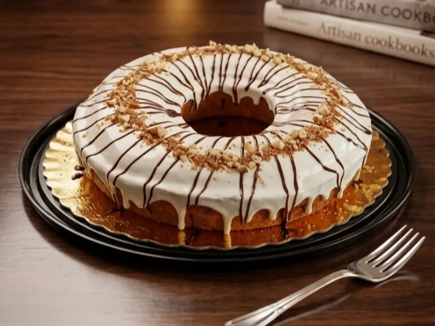 Round Cinnabon Cake Code 34