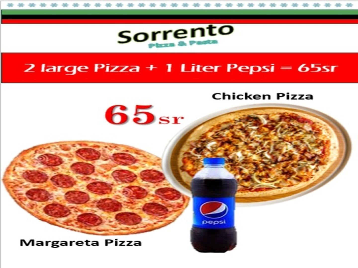 Twin Pizza Offer