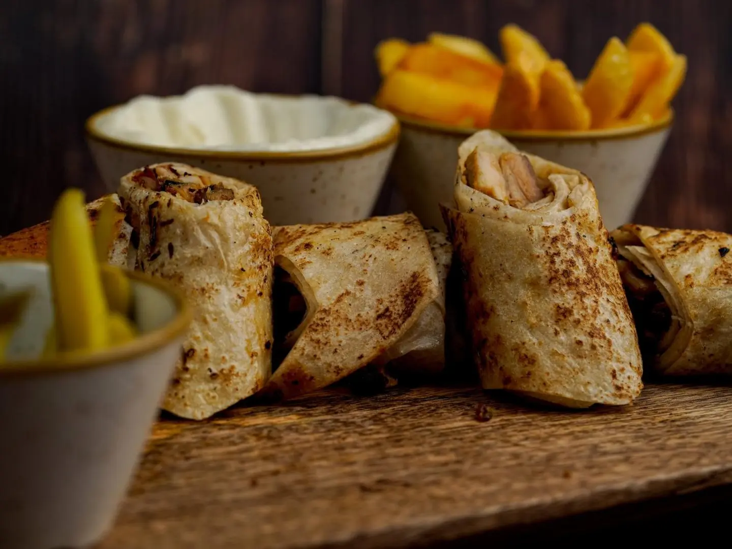 شاورما عربي دجاج كبير(12 قطع)