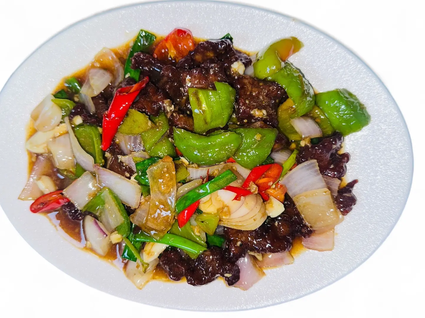 Beef With Green Pepper