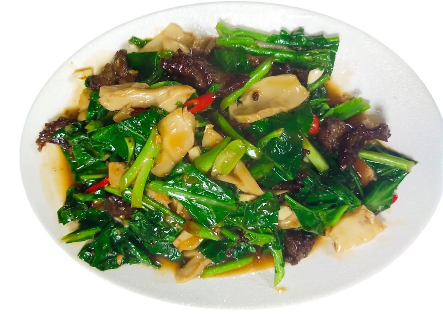 Beef With Oyster Sauce