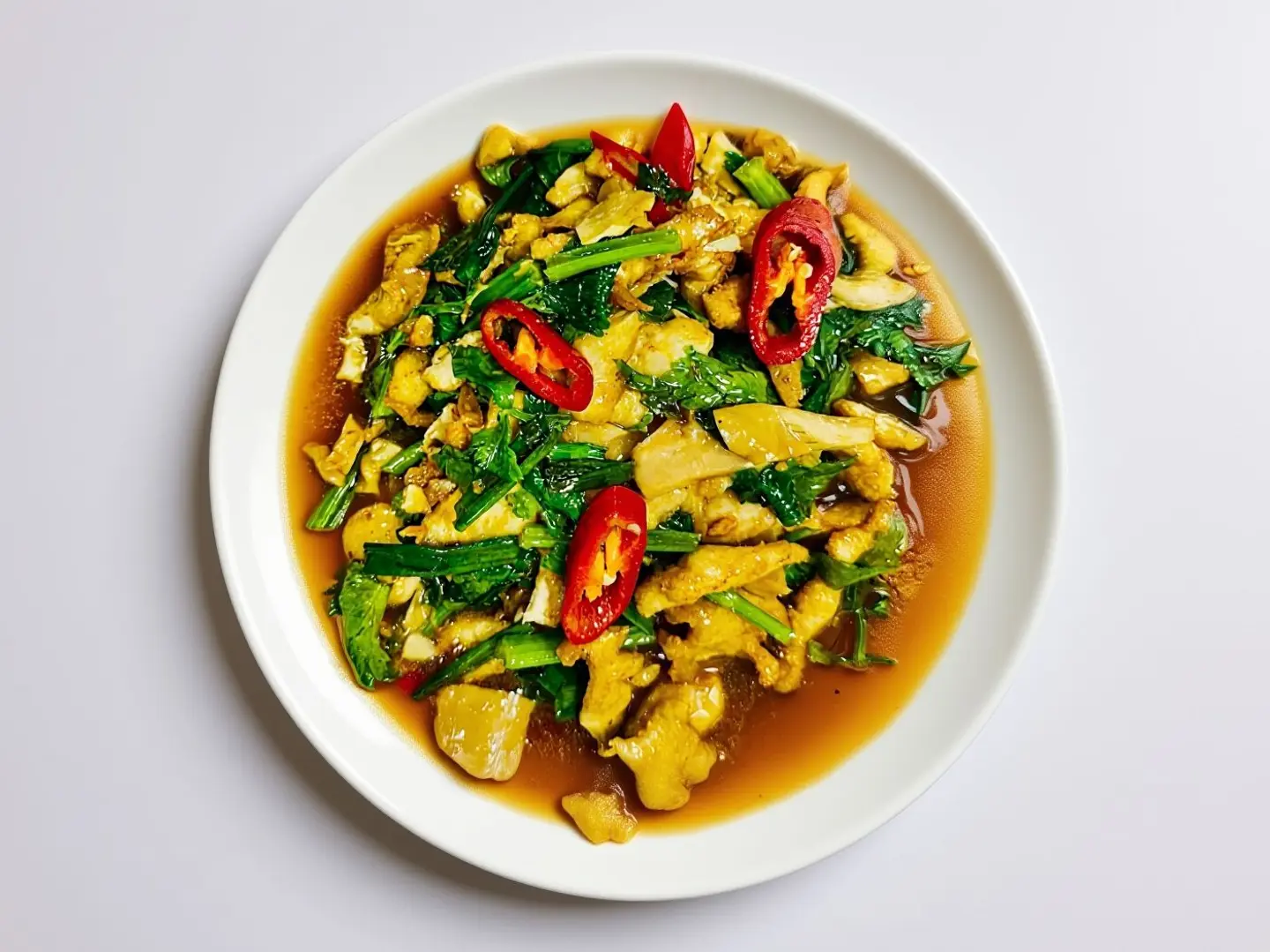 Chicken With Oyster Sauce