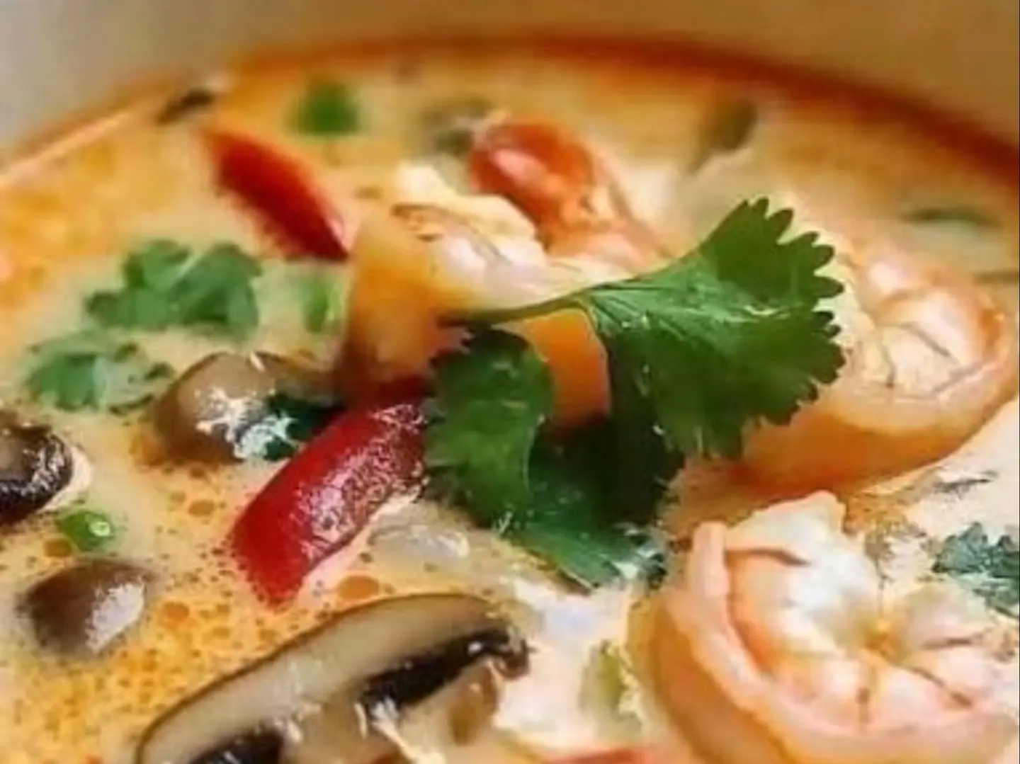 Tom Yum Coconut Milk Mix Seafood Soup