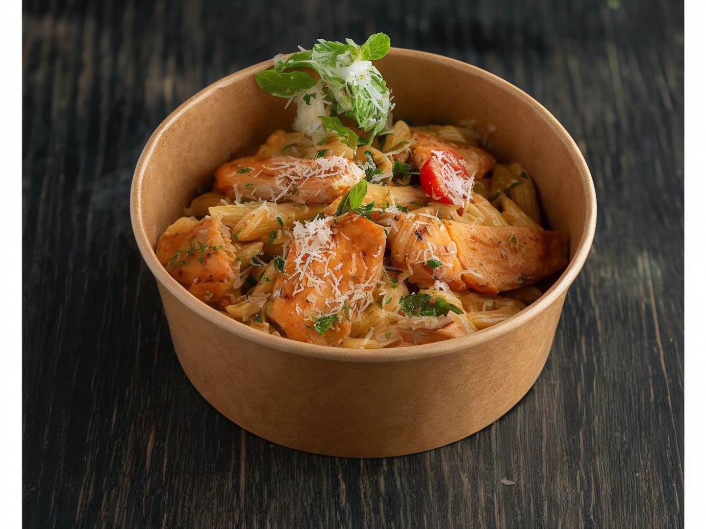 Penne Alo Salmoni