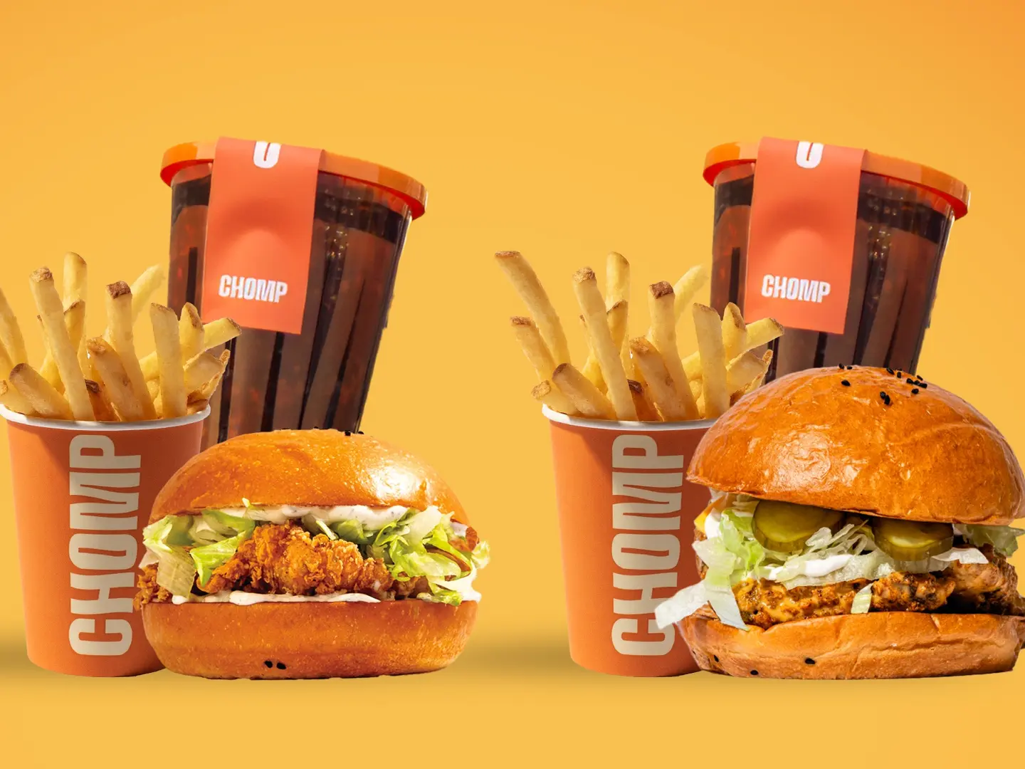 عرض وجبتين برجر