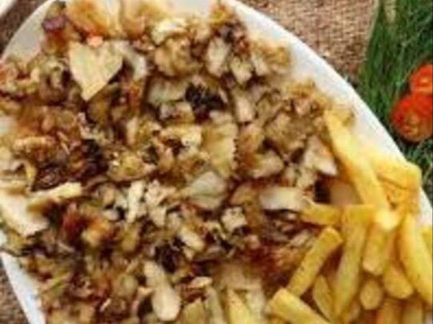 صحن شاورما صغير