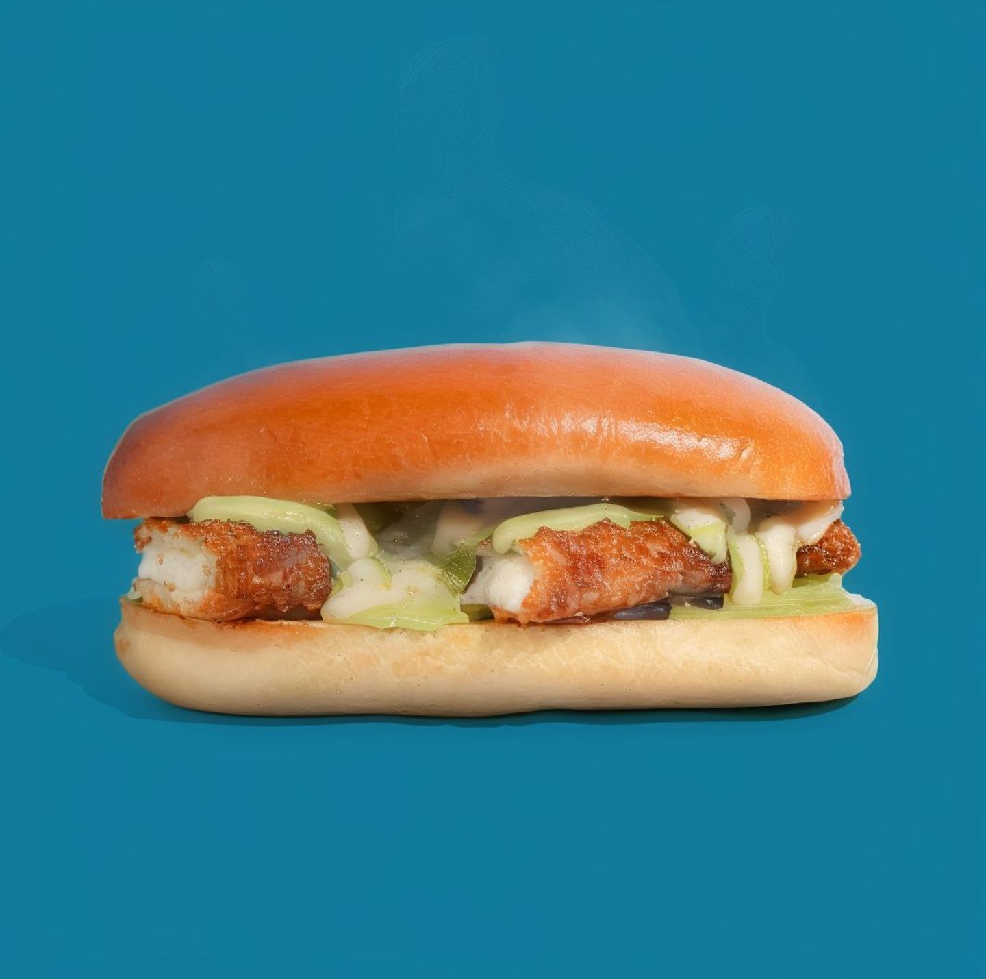 Crispy Halloumi Sandwich