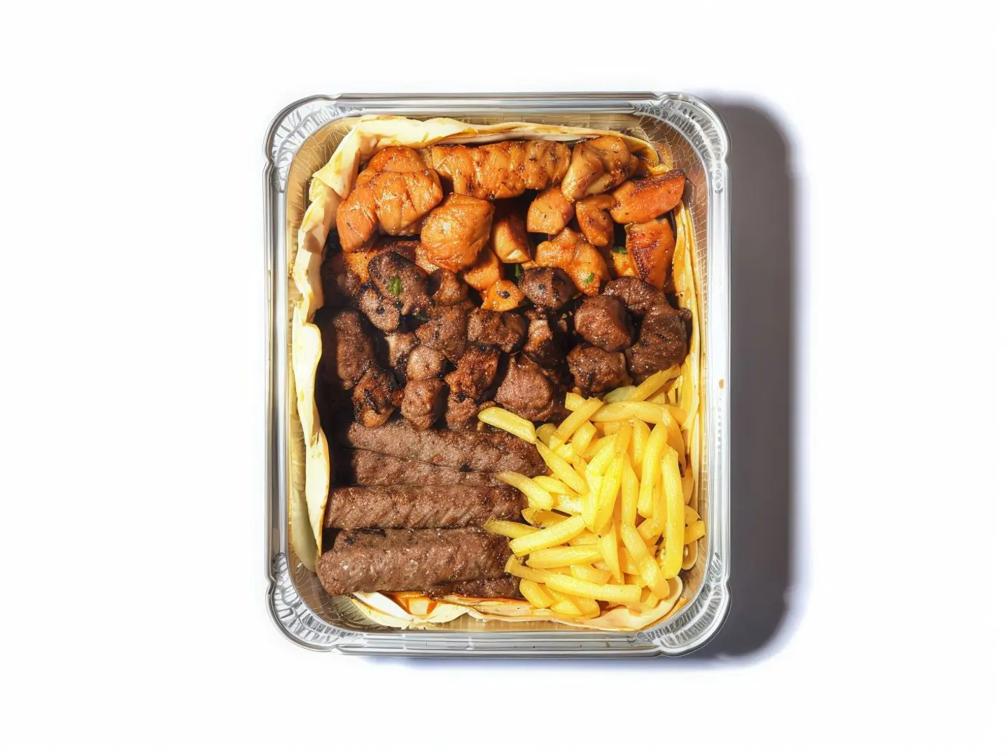 صحن مشاوي مشكل نص