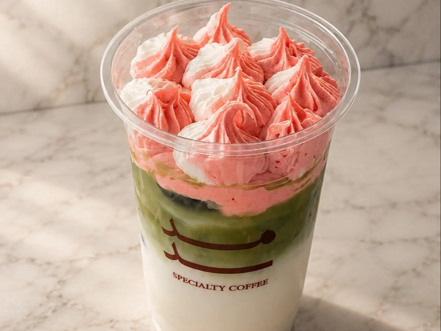 Matcha Mix Strawberry And Vanilla