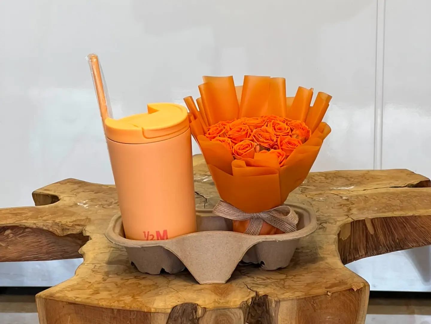 Orange Half Million Mug