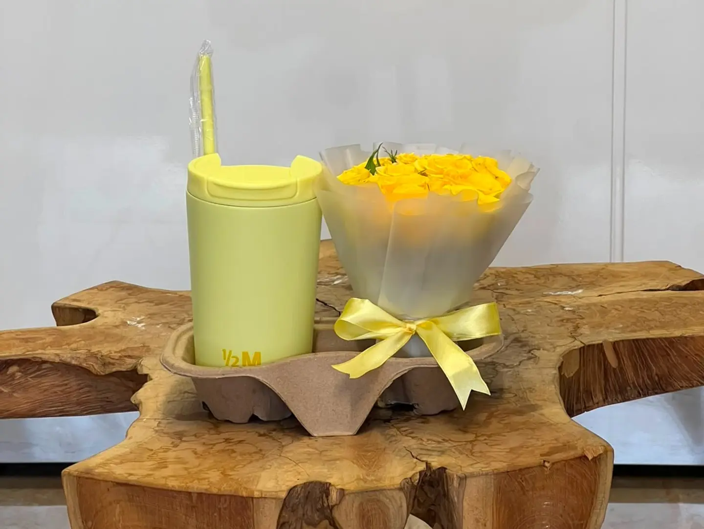 Yellow Half Million Mug