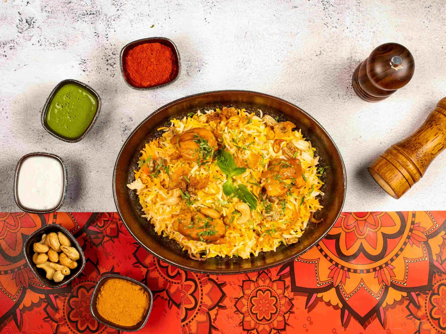 دجاج برياني