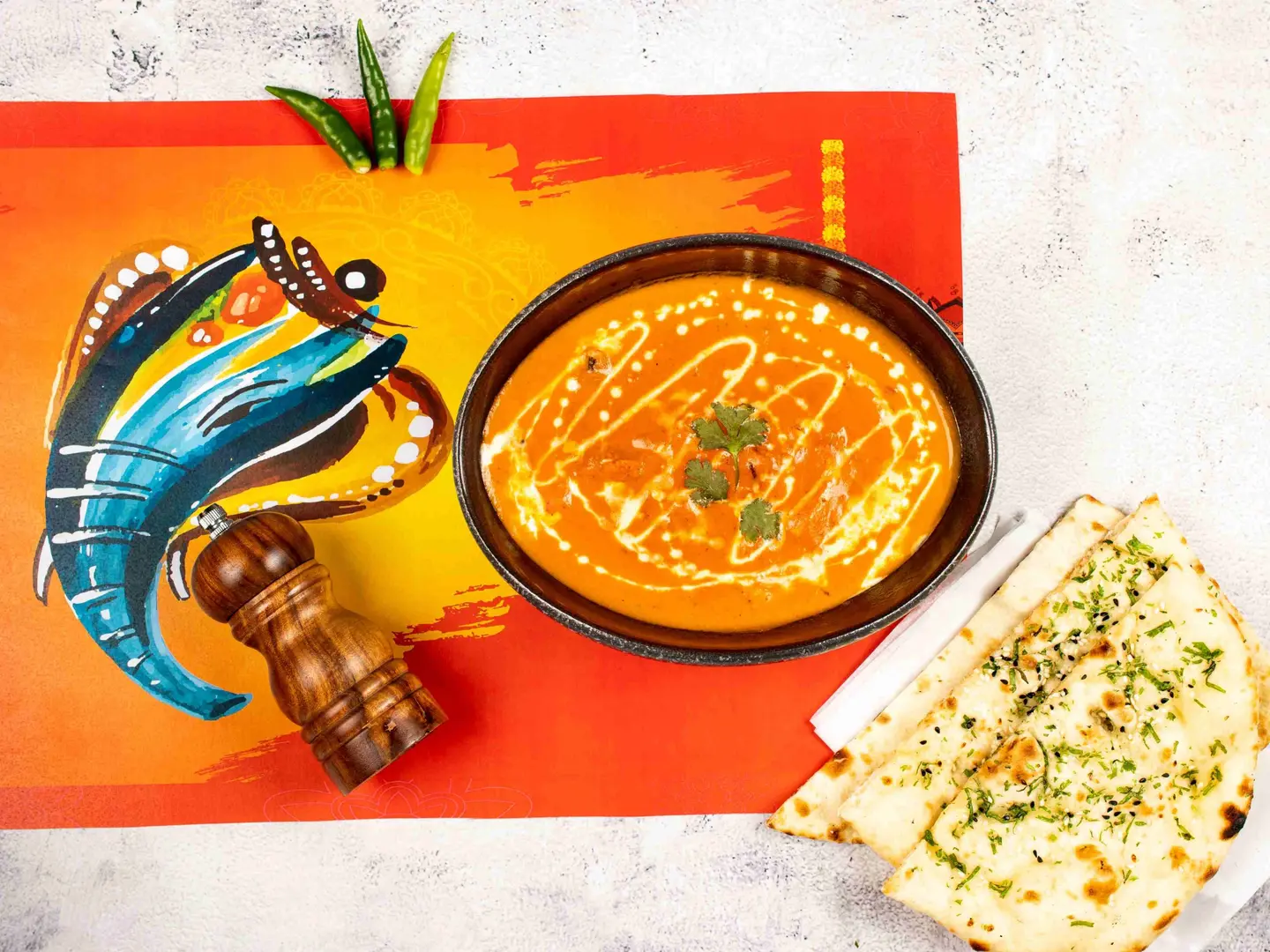 دجاج بالزبدة