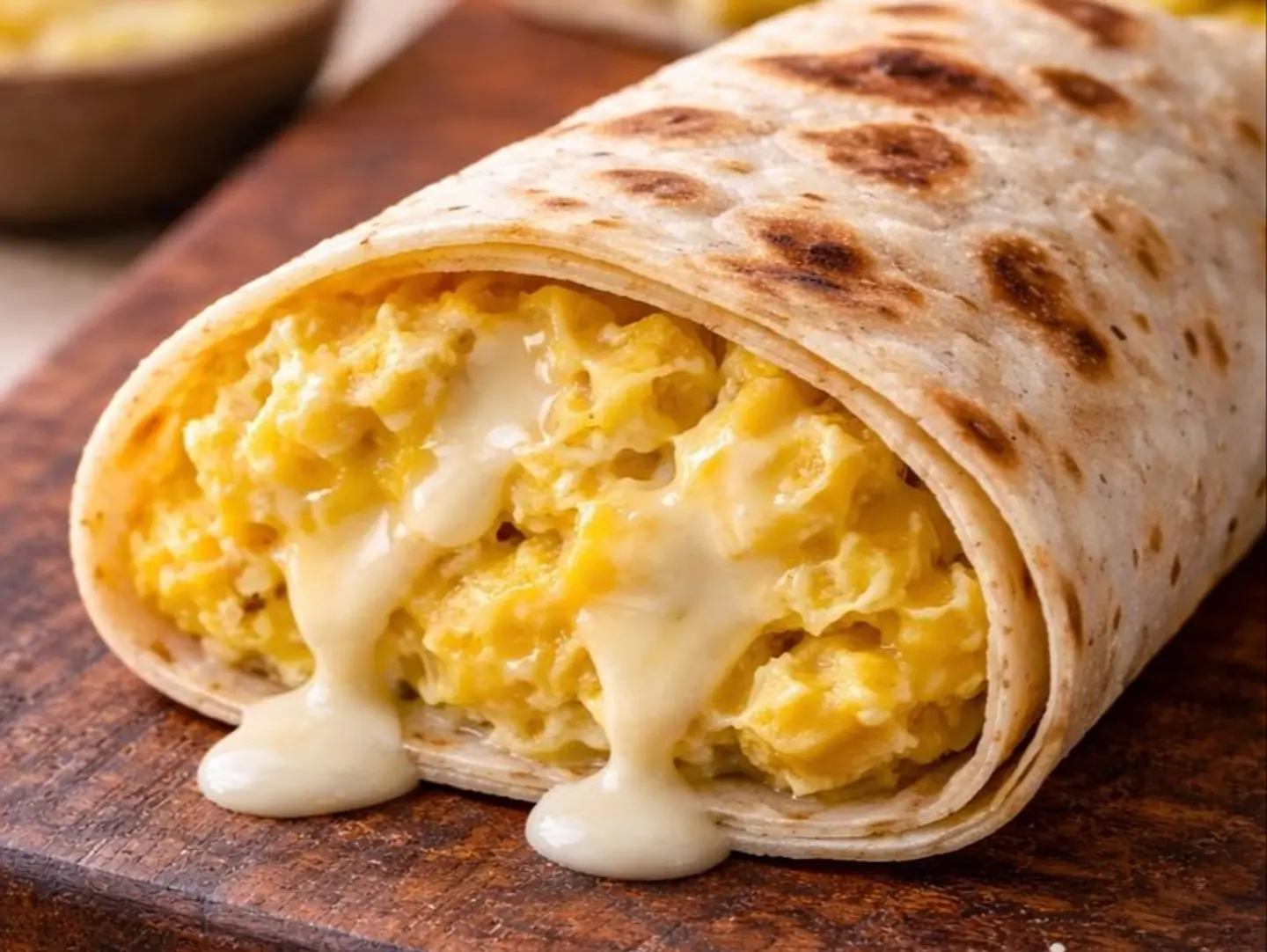 شباتي بيض مع جبن