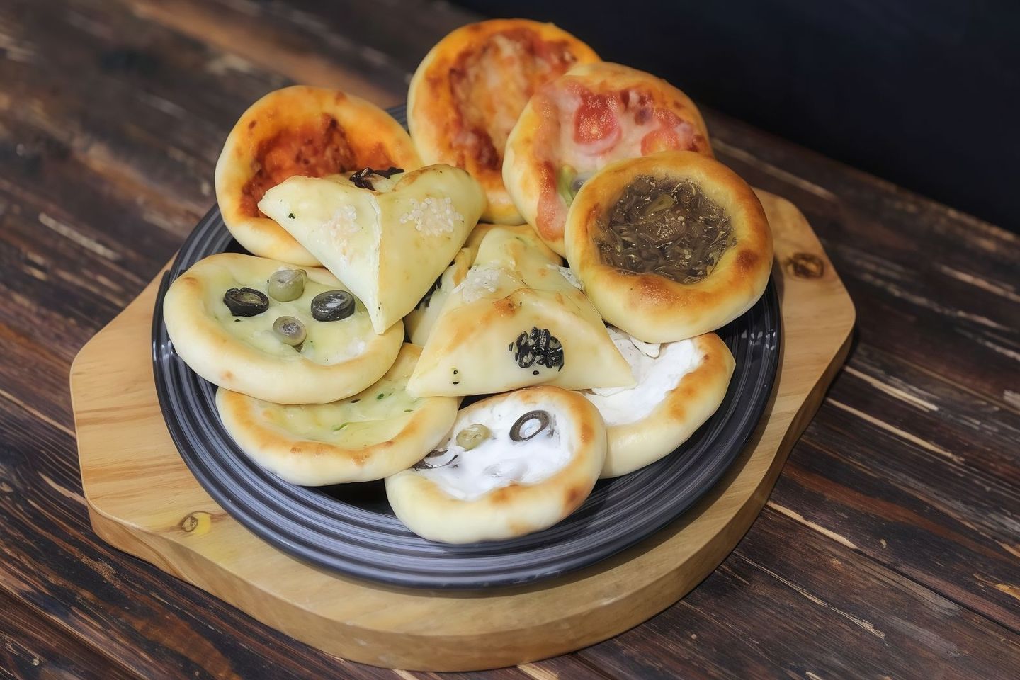 صحن فطائر صغيرة 11 قطعة