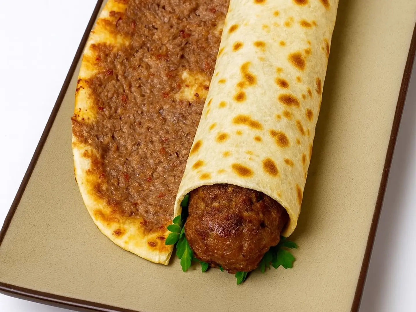 سندويتش لحم بلحم