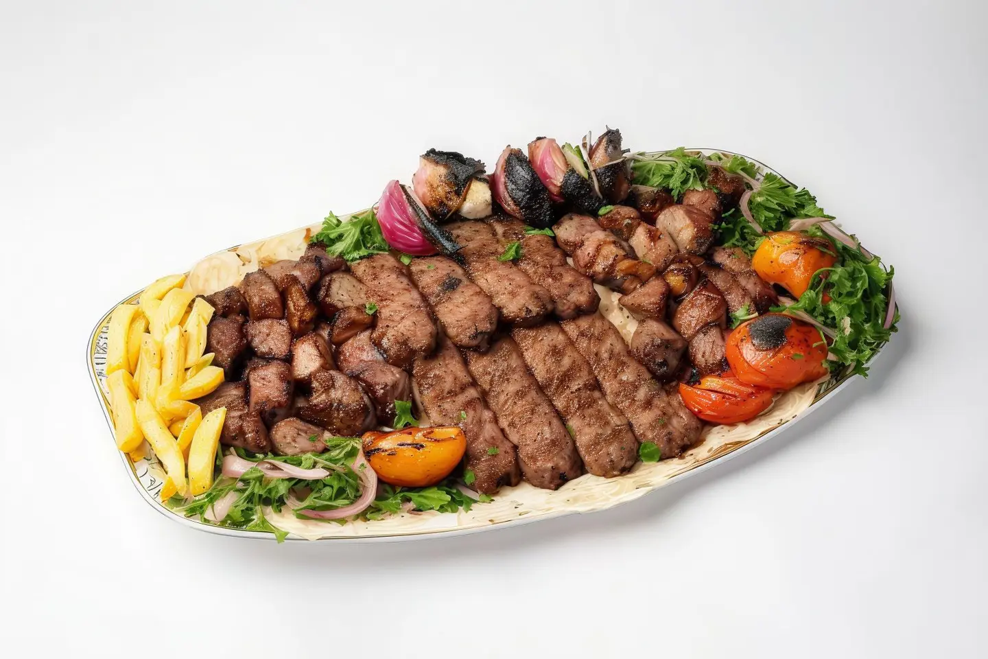 مشويات مشكل لحم 1 كيلو