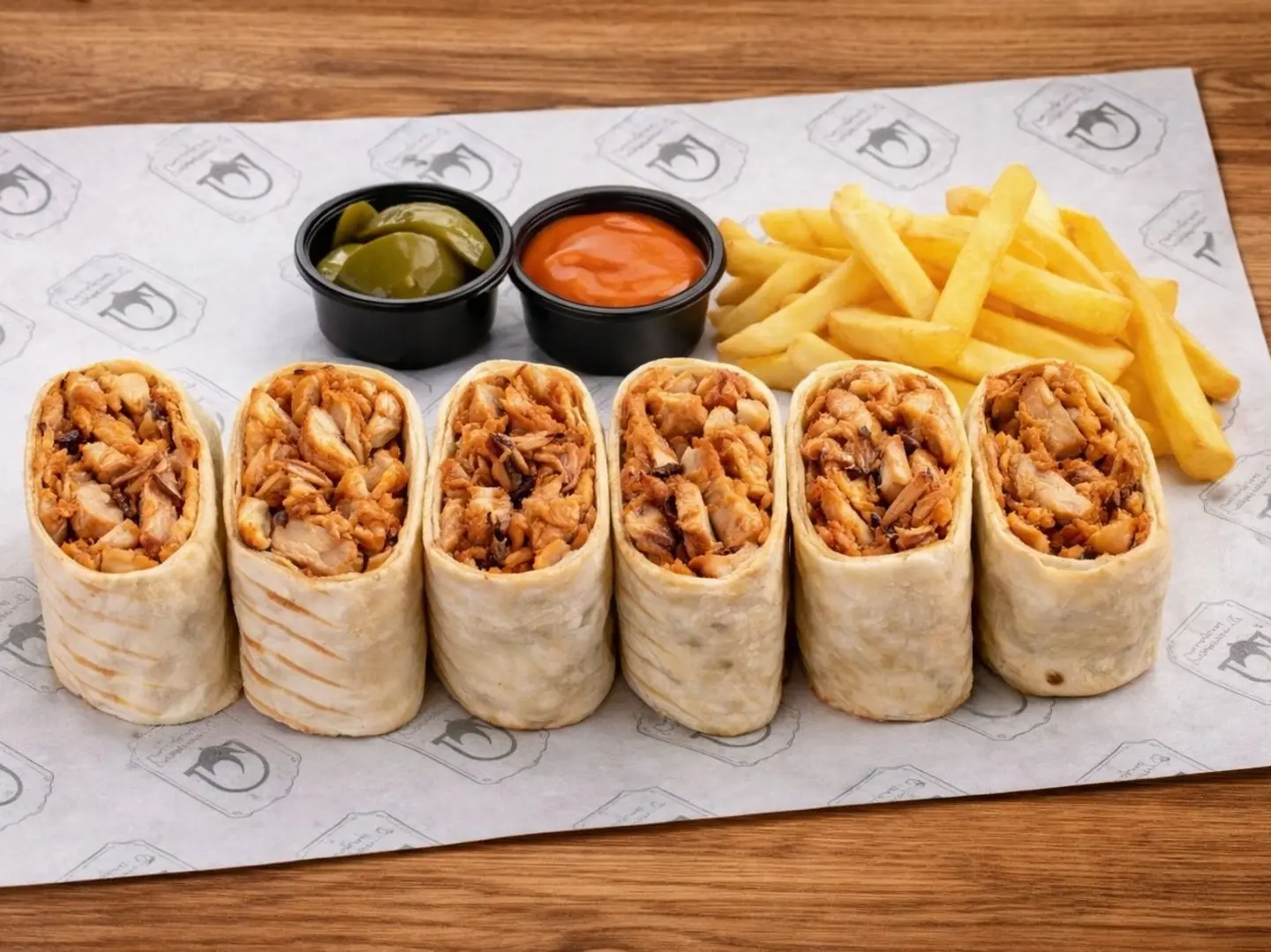 وجبة شاورما دجاج عربي