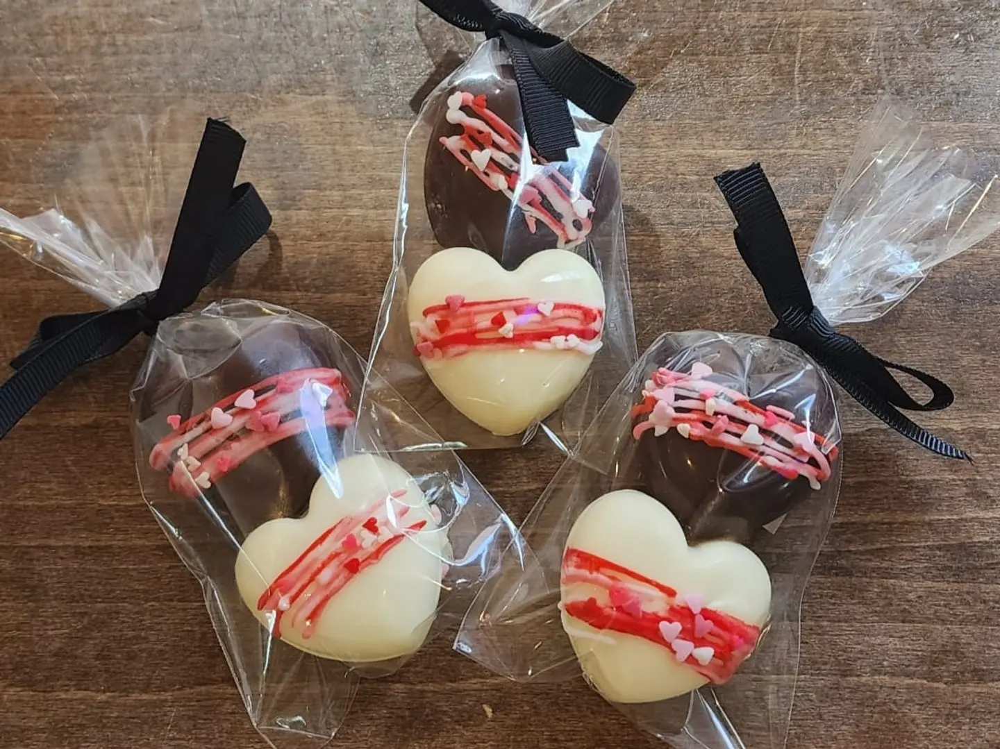 Heart Chocolate Bombs
