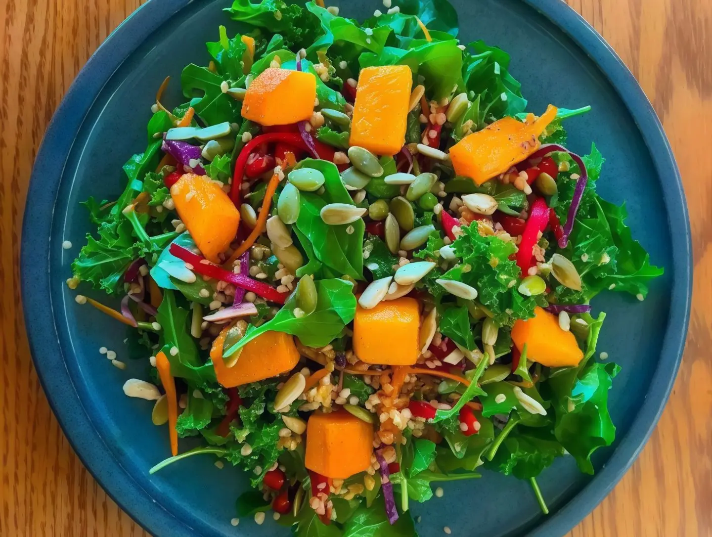 Kale And Sweet Potato Salad