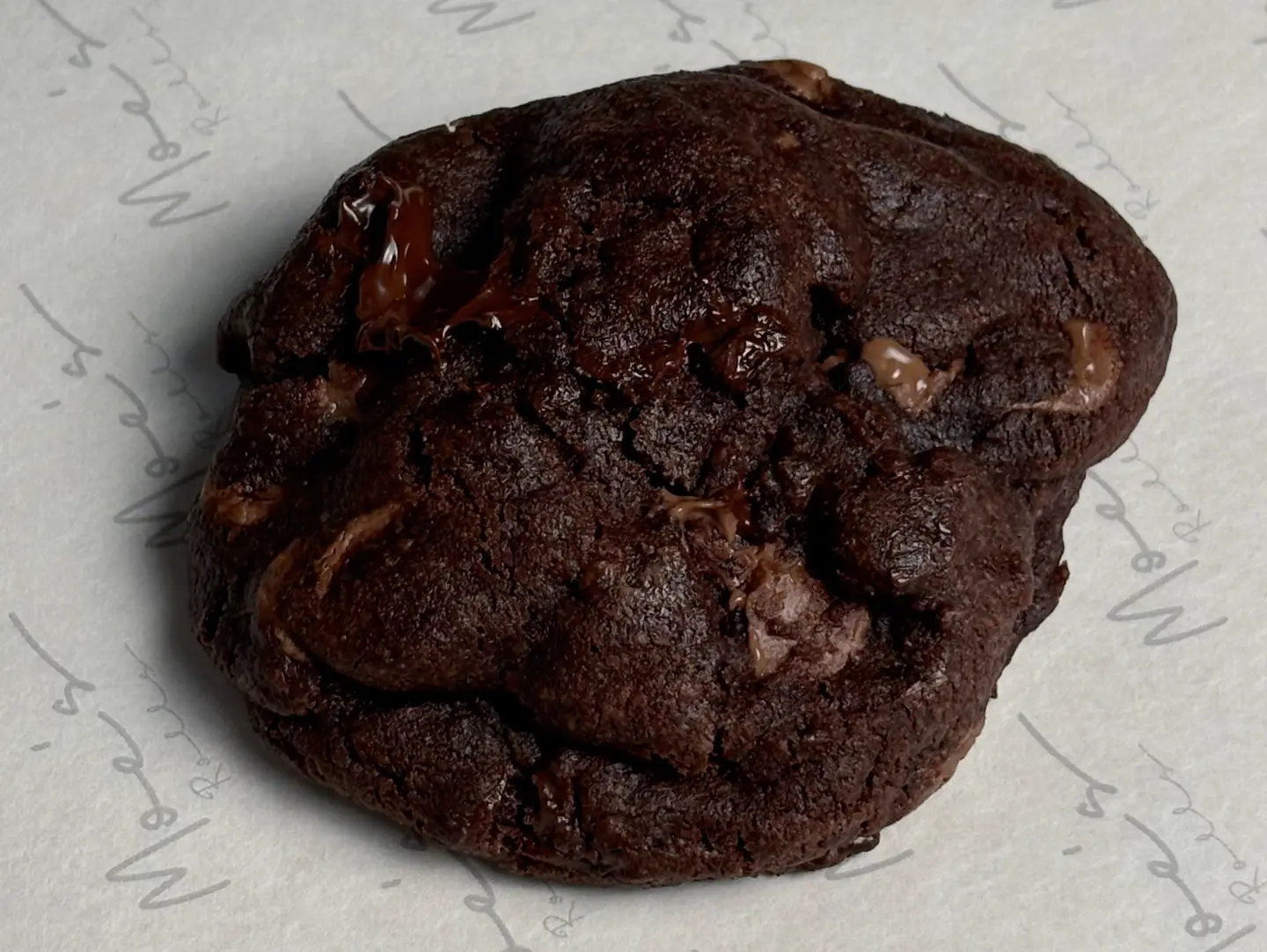 Double Chocolate Chunk Cookie