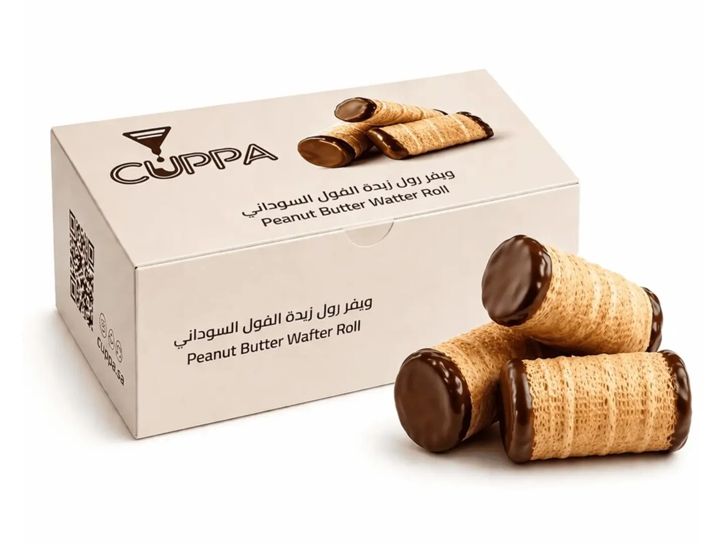 Peanut Butter Wafer Roll