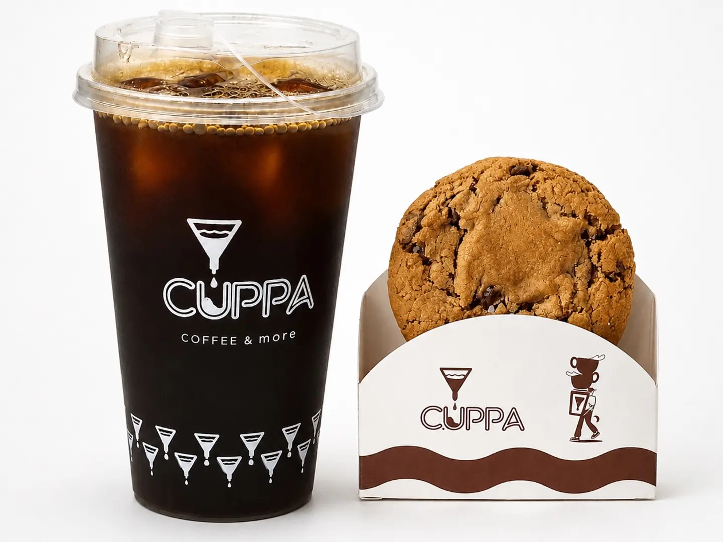 Big Cold Day Coffee With Classic Cookies