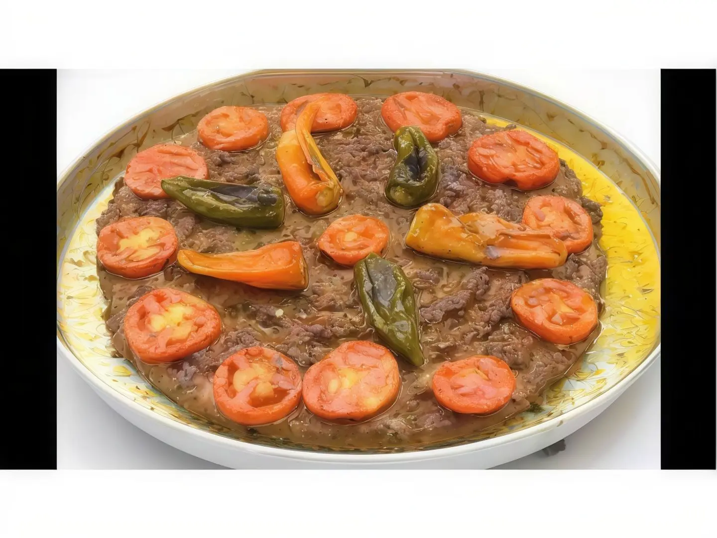 لحمة بالصحن