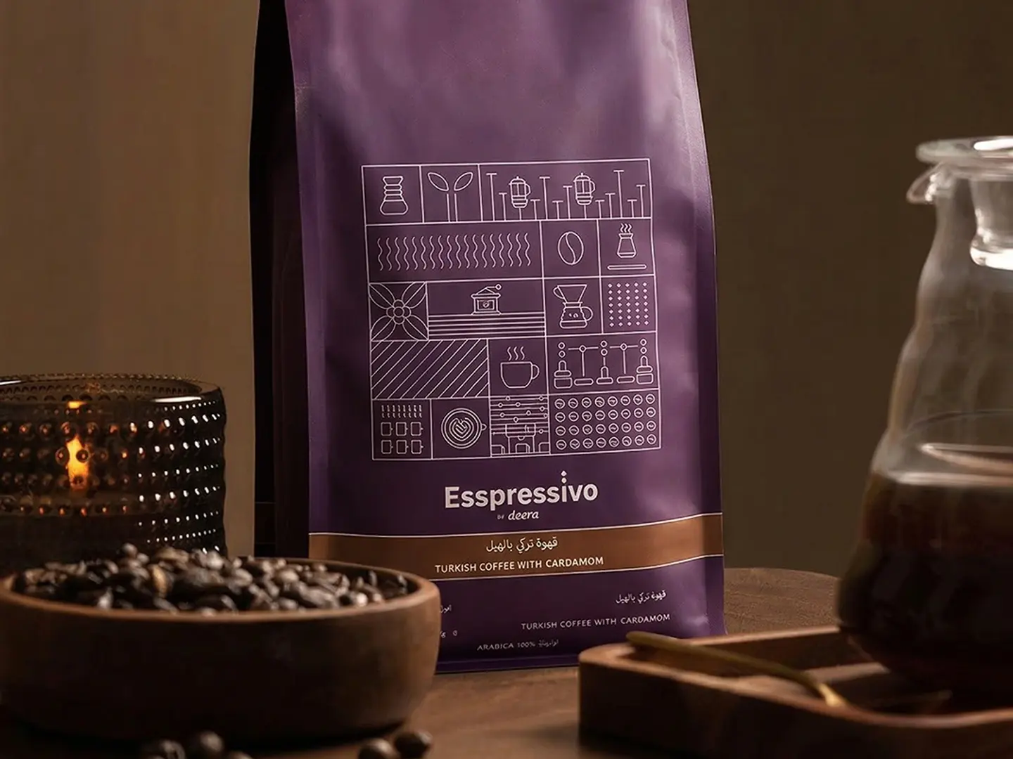 قهوة تركية بالهيل