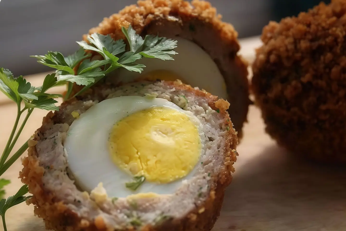 Falafel Stuffed Eggs