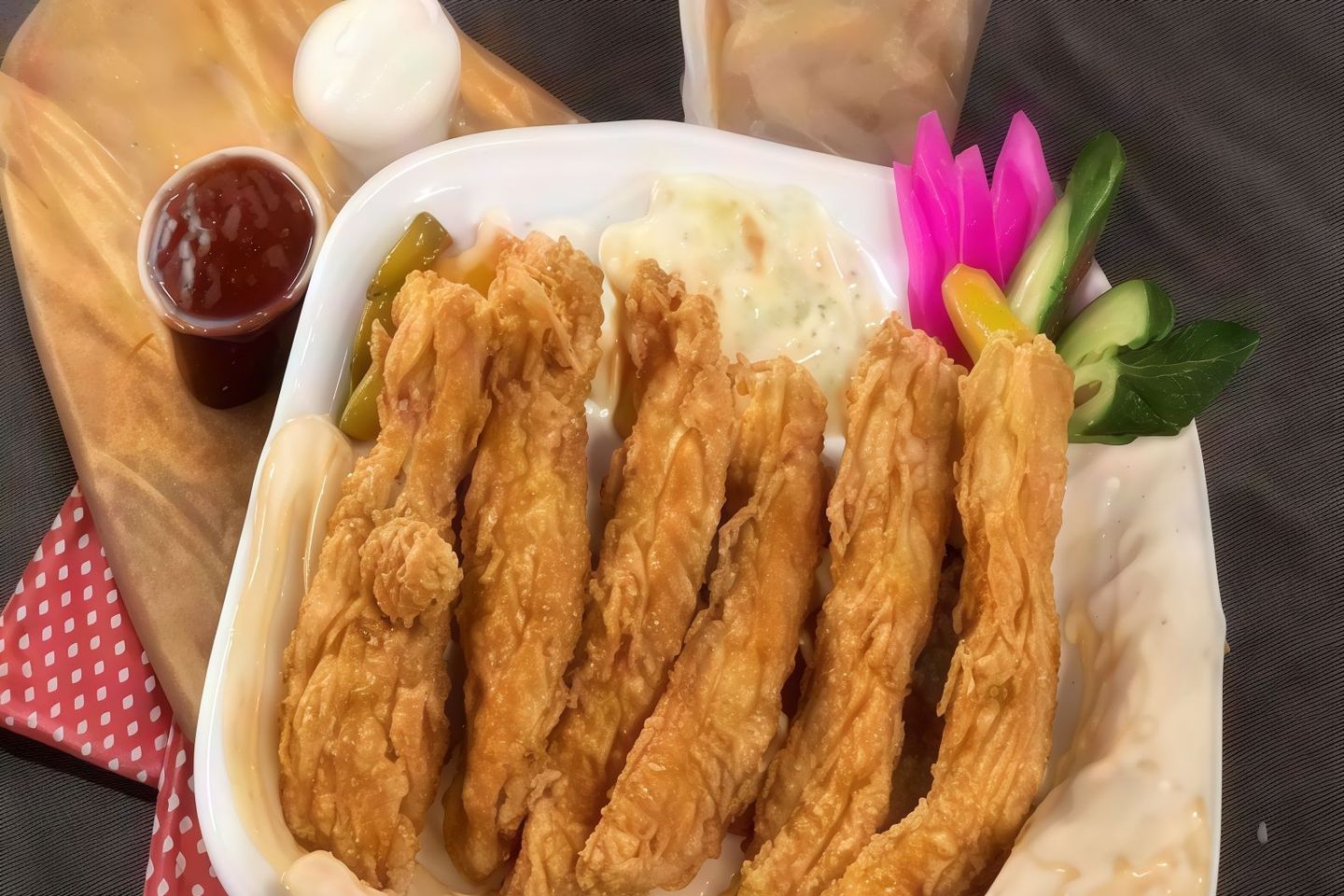 وجبه كرسبي 6 قطع