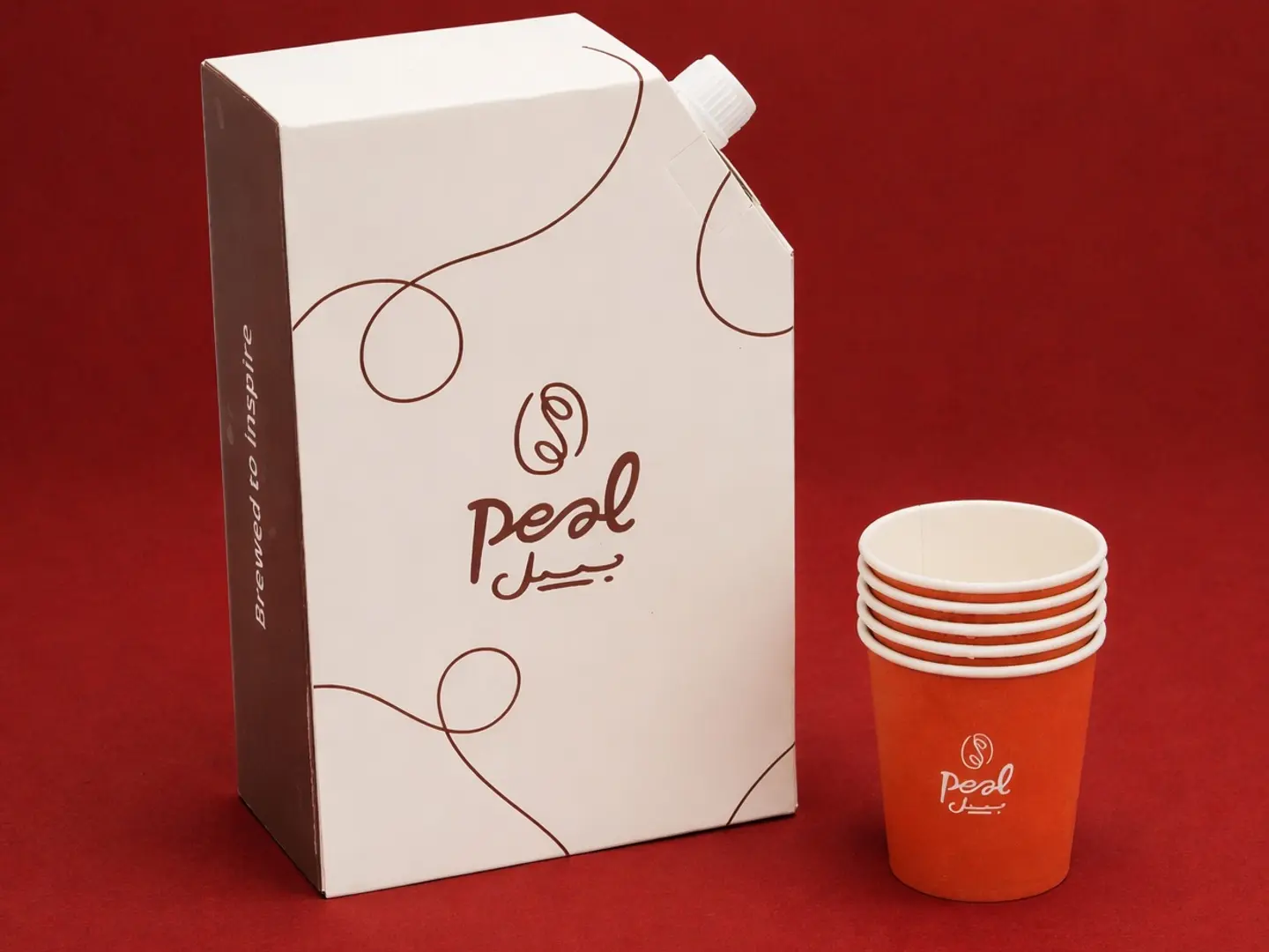 علبة قهوة سعة ١ لتر