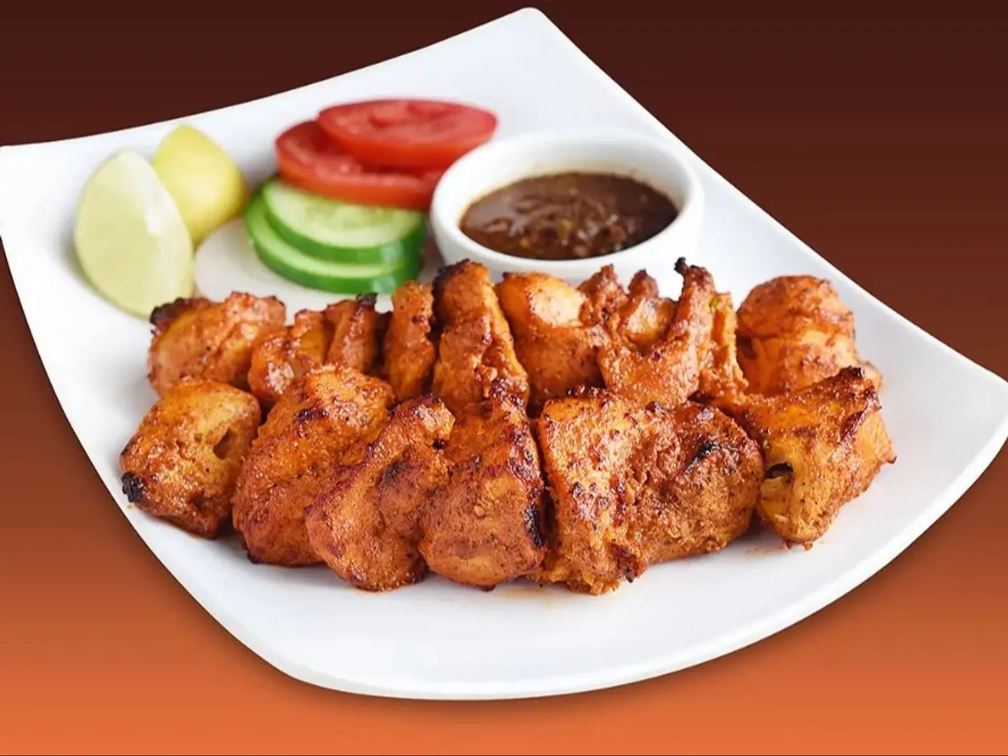 أوصال دجاج سادة