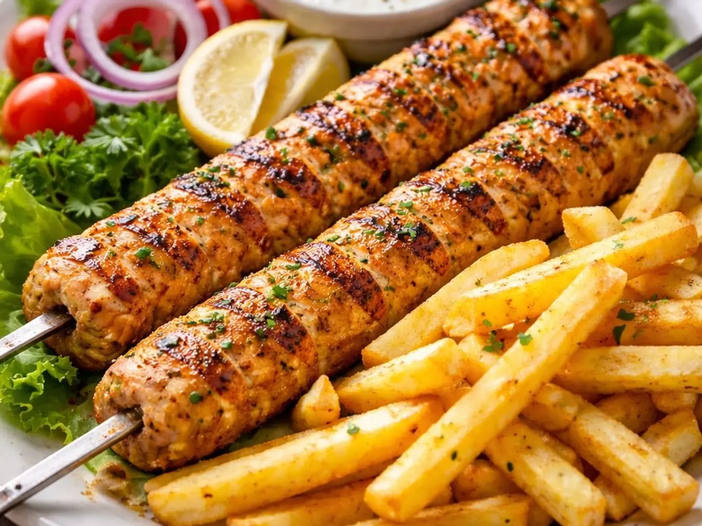 Chicken Kabab For One Person
