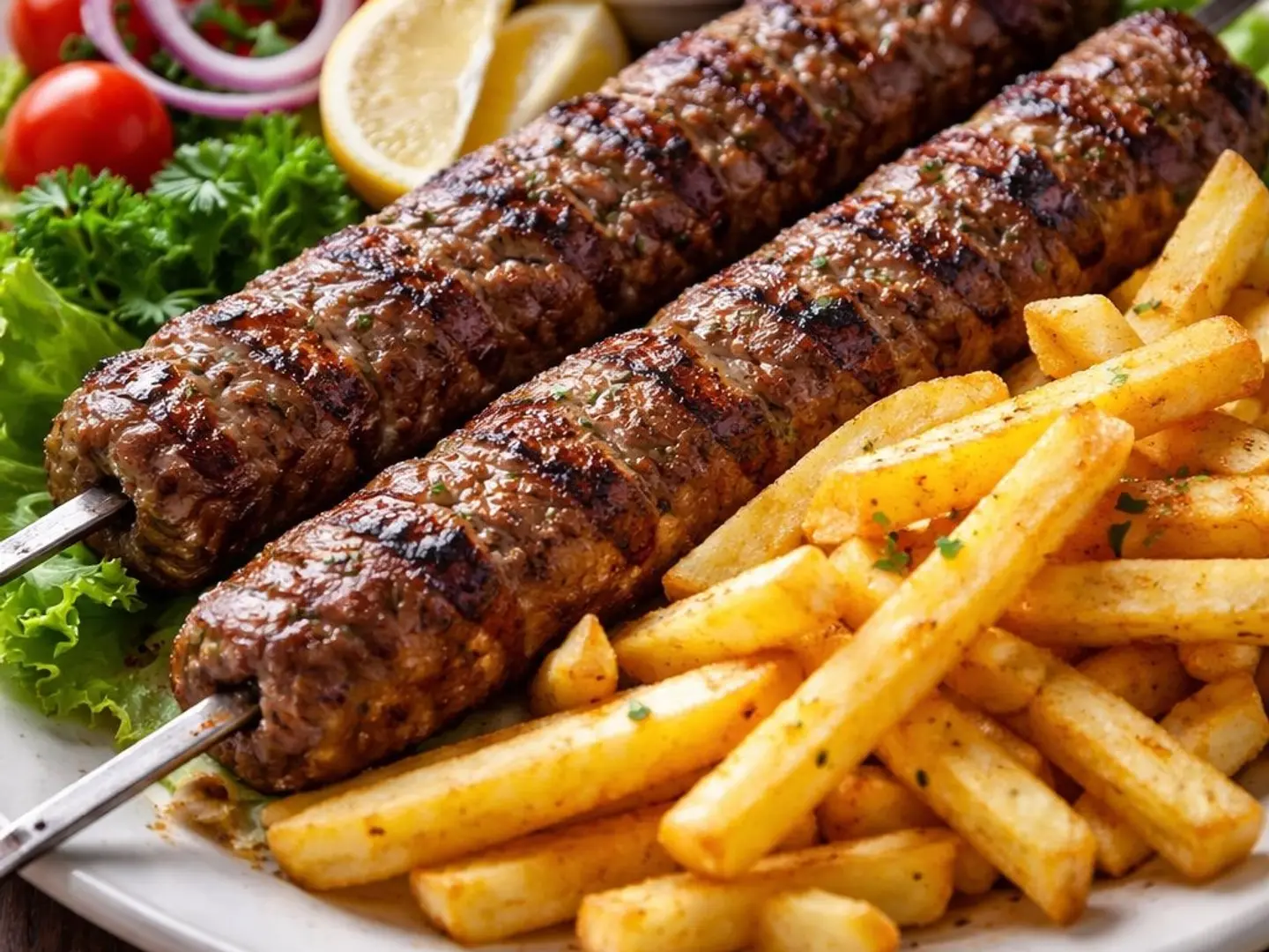 Meat Kabab For One Person