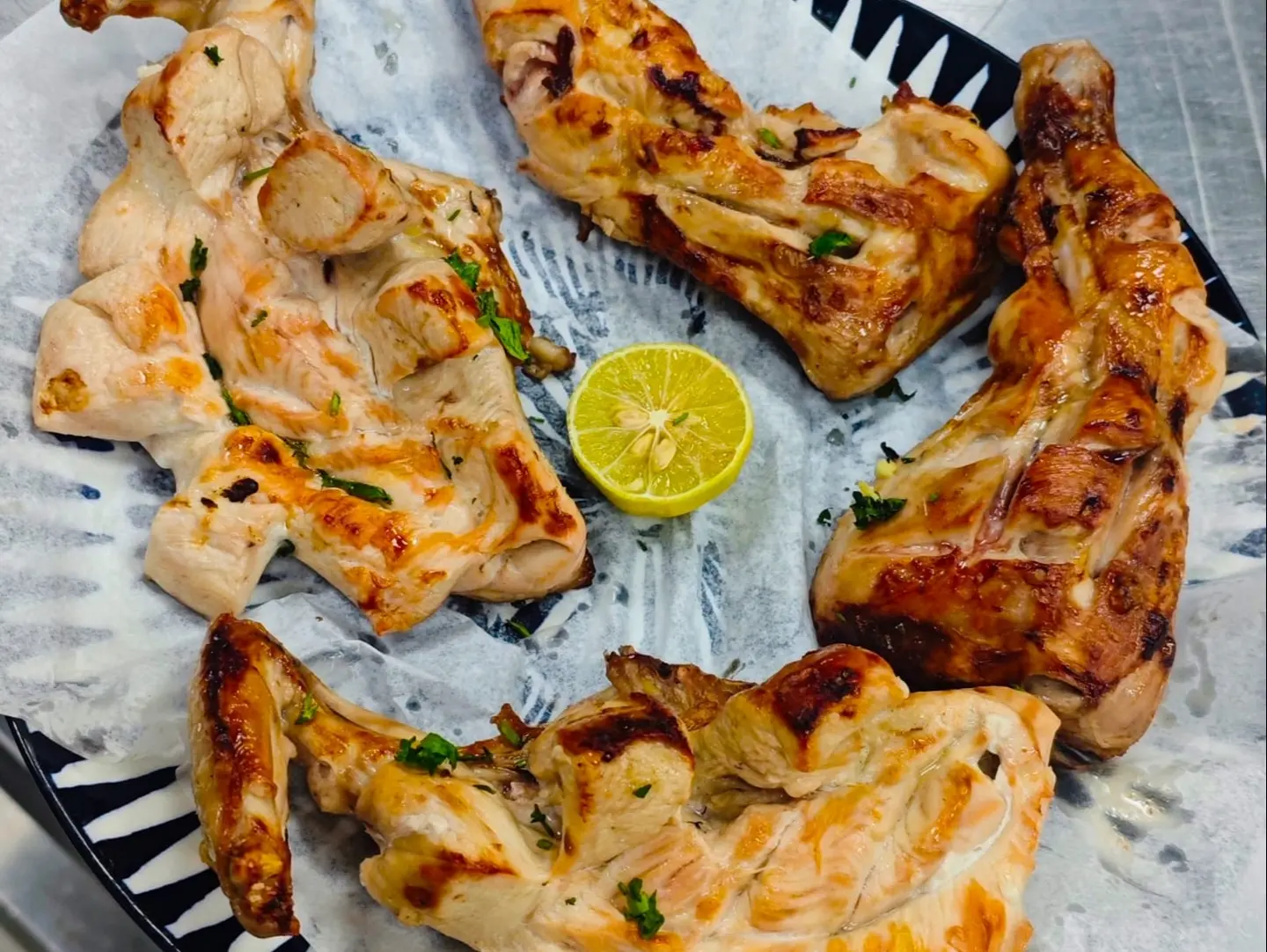 Chicken Al Faham Without Rice - Half