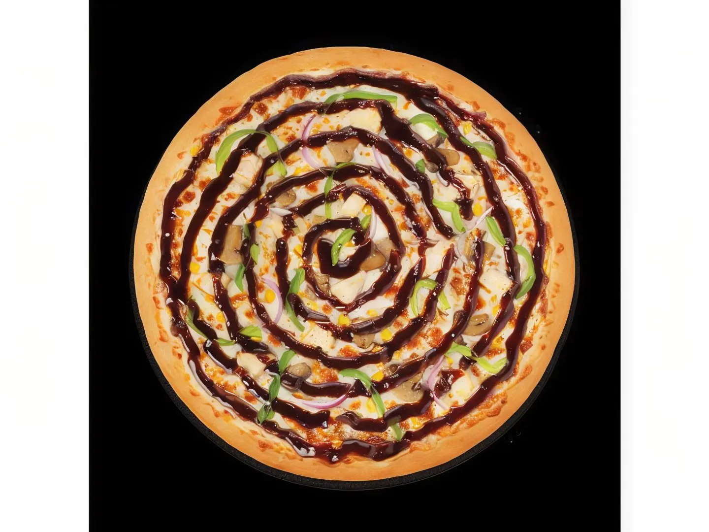 بيتزا دجاج باربكيو