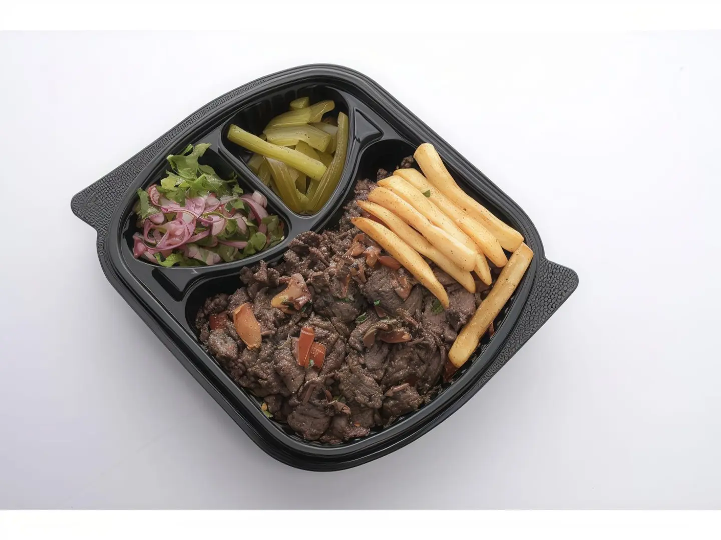 Arabic Meat Shawarma Plate
