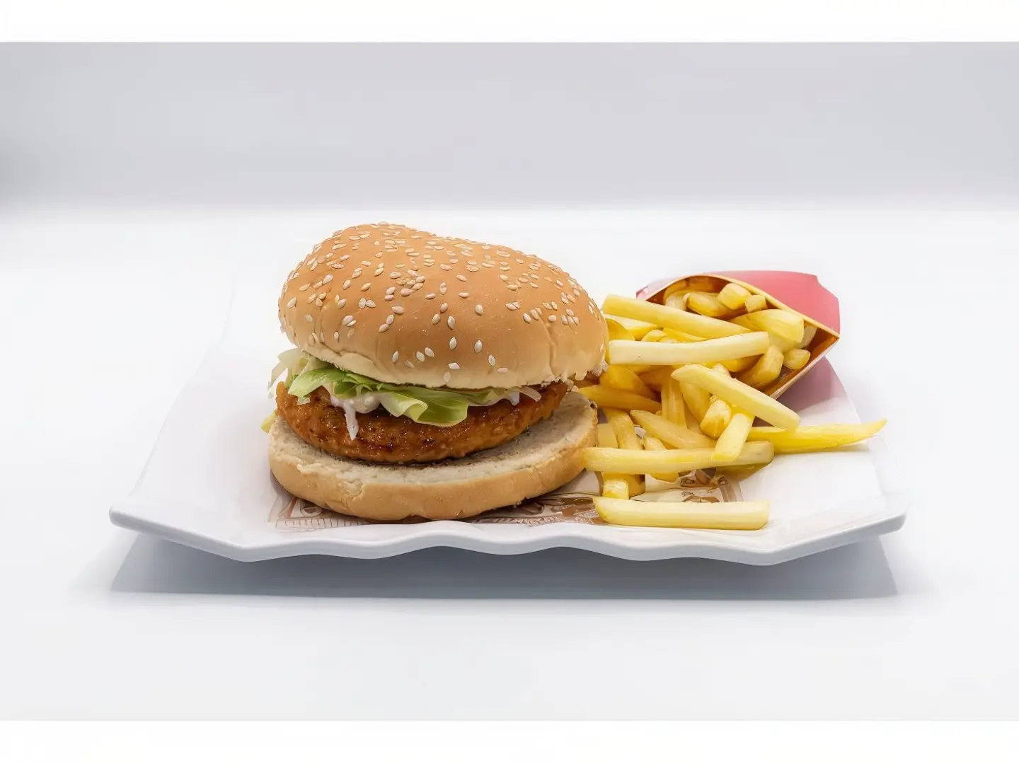Chicken Burger Meal