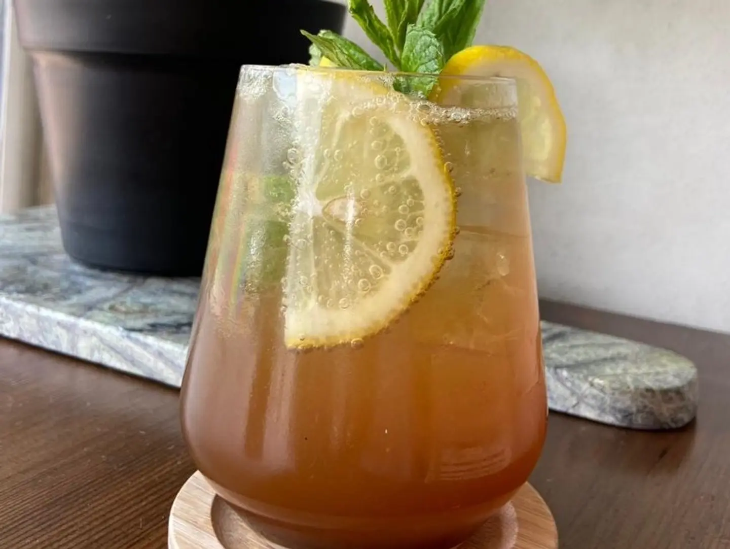 موهيتو بنكهة شاي االخوخ