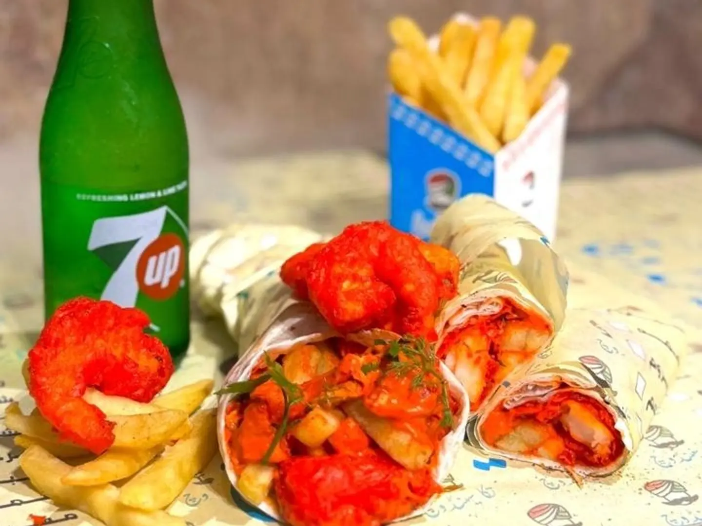 وجبة روبيان سيندويج