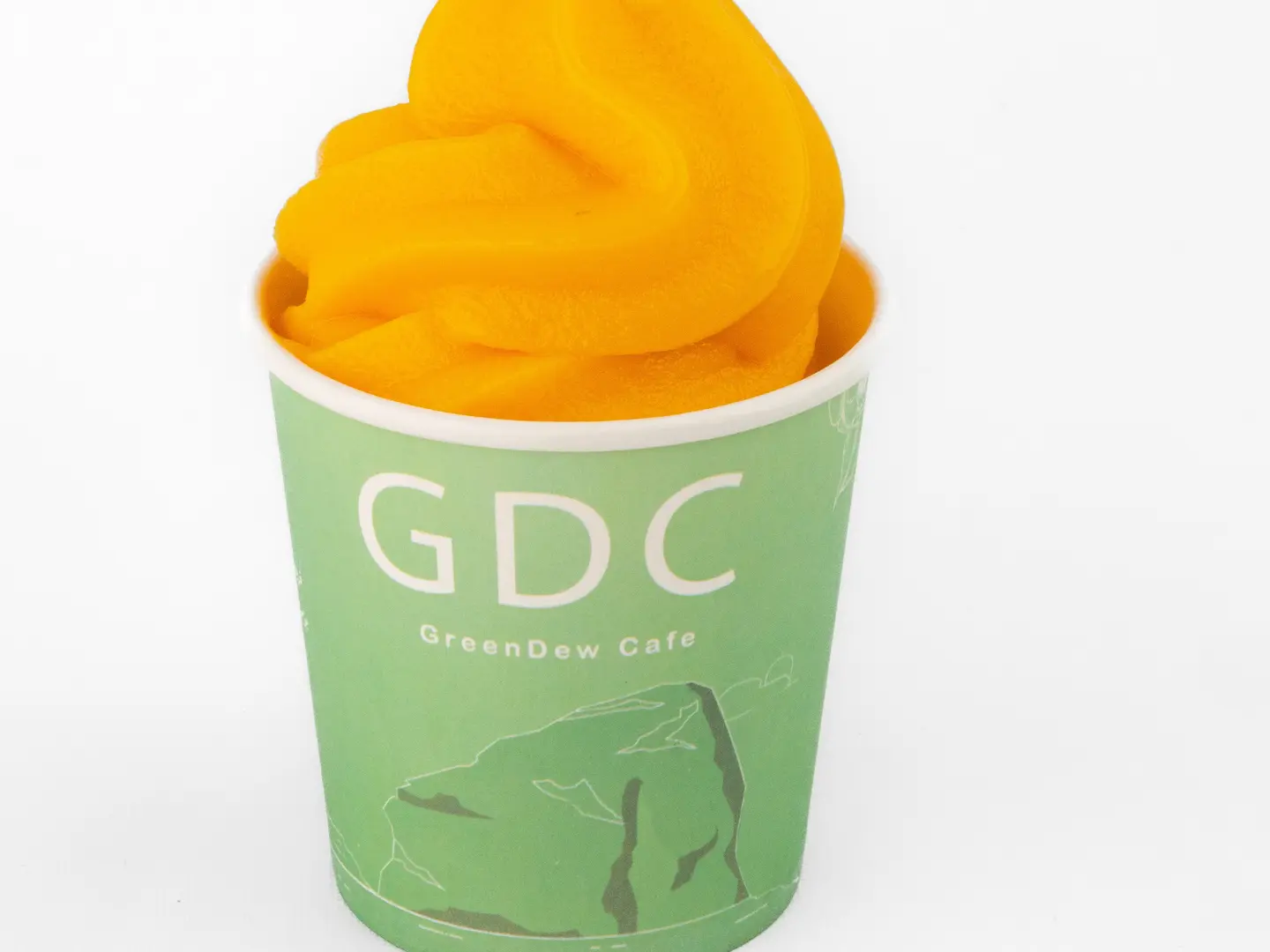 Natural Greendo Ice Cream - Hibiscus With Berries