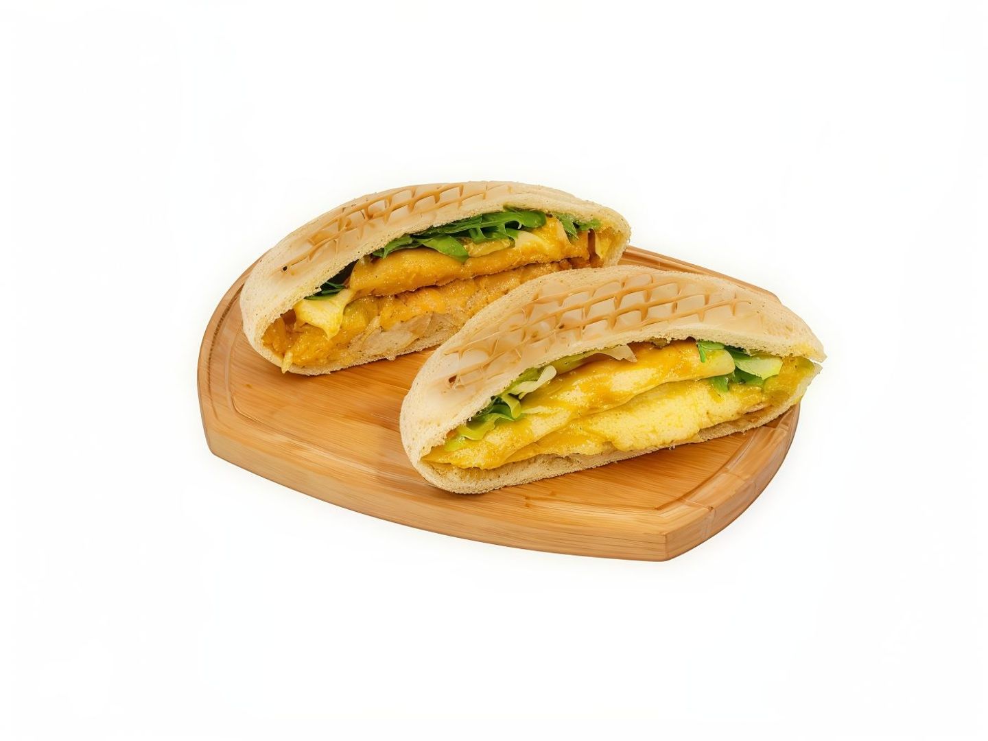 Hummus Sandwich With Eggs